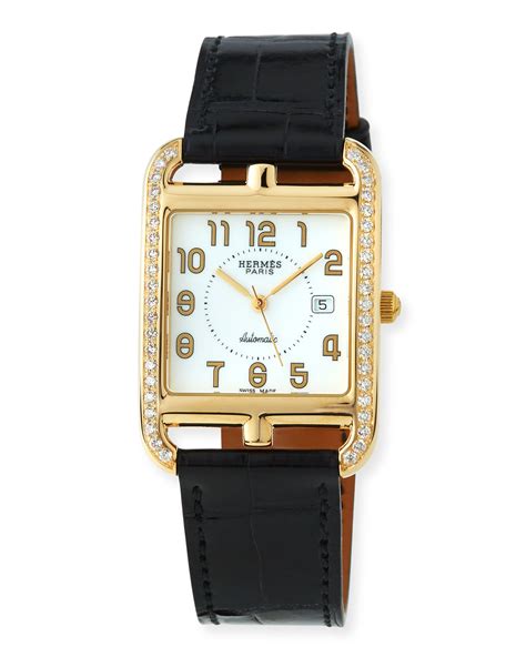 hermes cape cod mens watch|Hermes cape cod diamond watch.